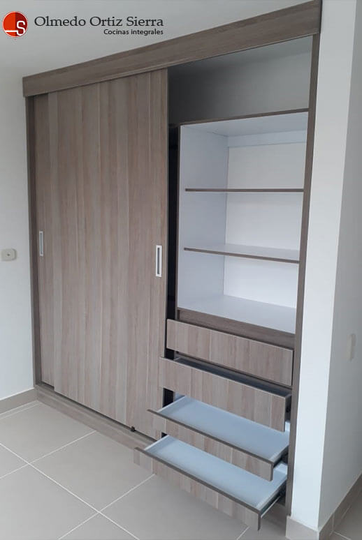 Closets modernos - Armarios para tu hogar - Olmedo Ortiz Sierra  Diseño de  armario para dormitorio, Diseño de armario pequeño, Closets modernos